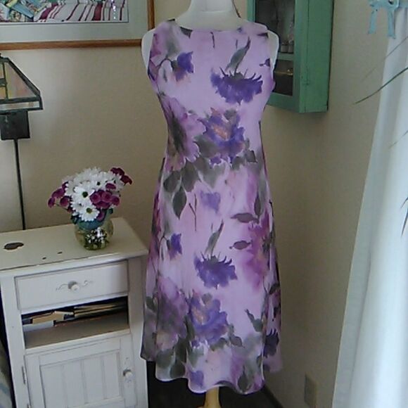 Vintage Studio I Lilac Floral Dress with Jacket. Bonus bag. - Picture 9 of 16